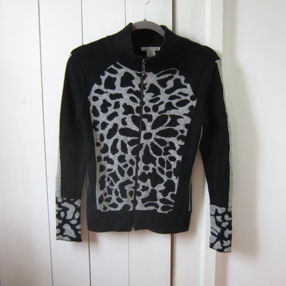 Beautiful Alberto Makali Zip Front Sweater - Picture 1 of 6